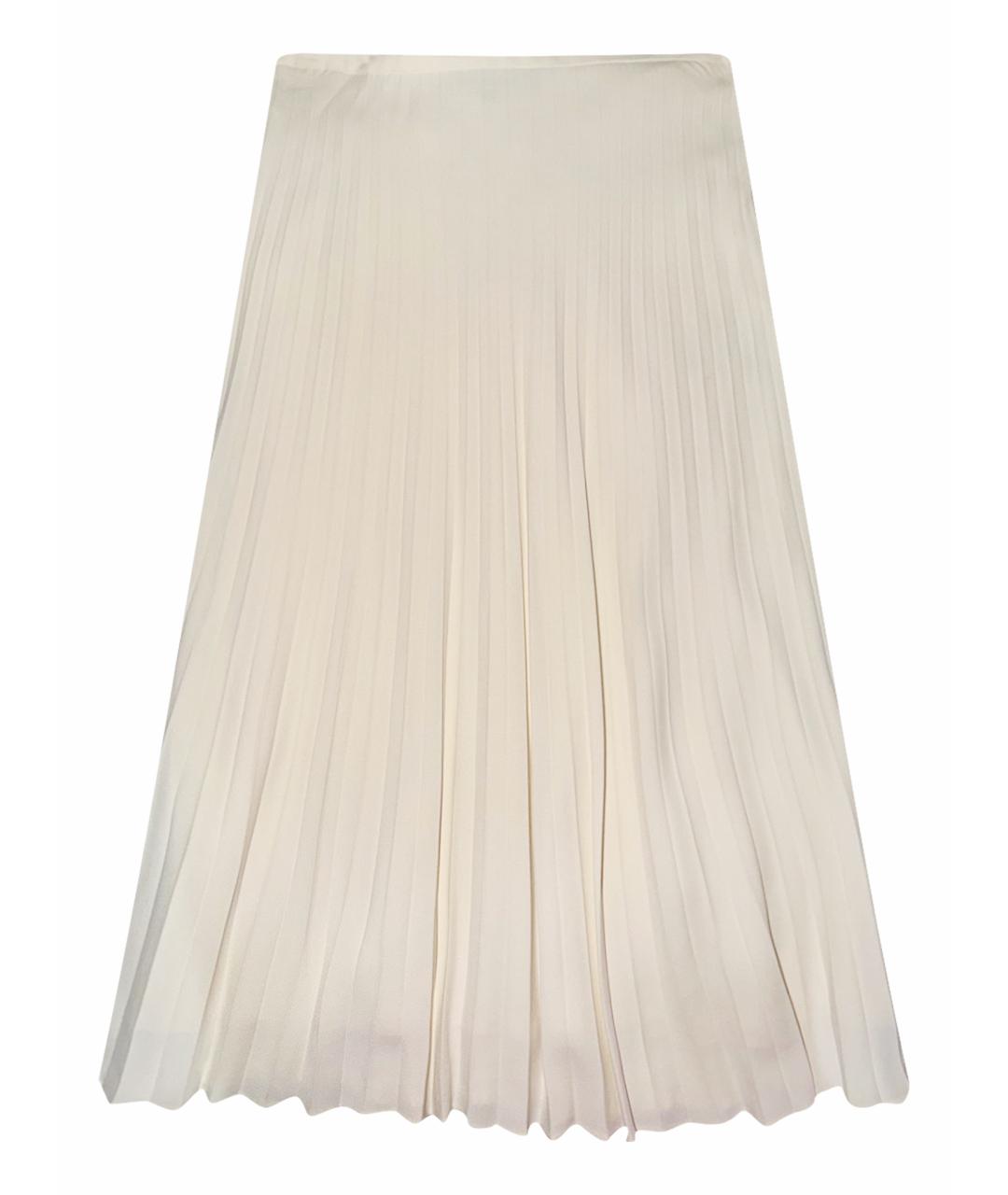 RALPH LAUREN Бежевая юбка миди, фото 1