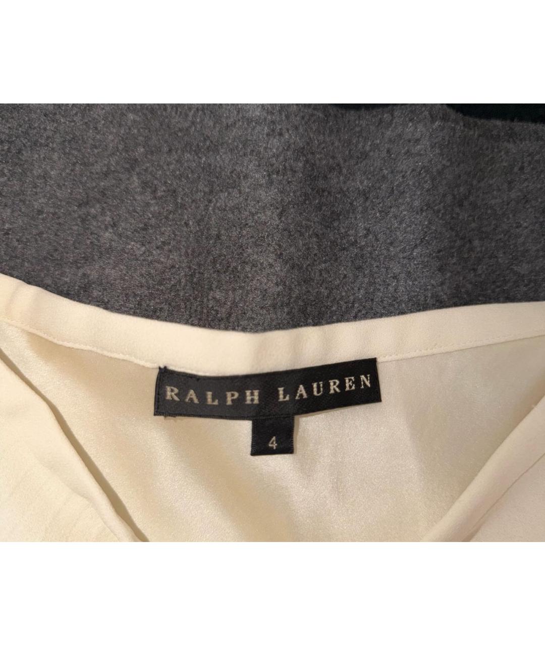 RALPH LAUREN Бежевая юбка миди, фото 2