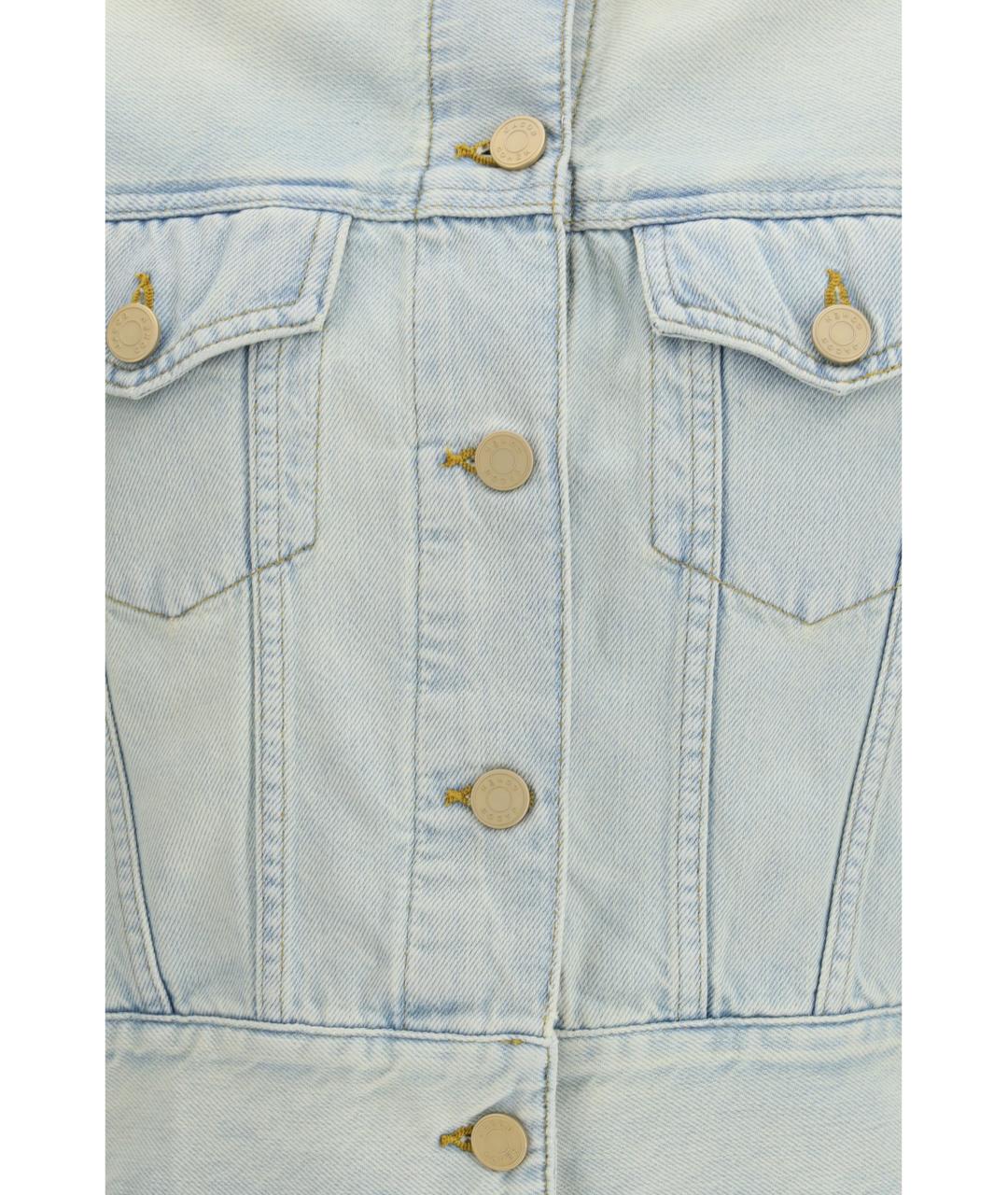 JACOB COHEN Голубая хлопковая куртка, фото 3