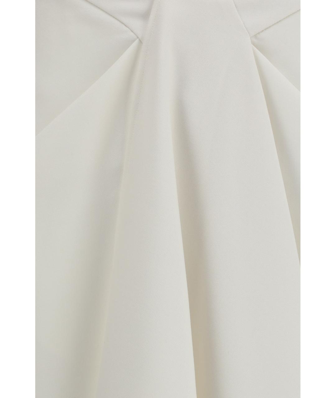 GIVENCHY Белая шерстяная юбка миди, фото 3