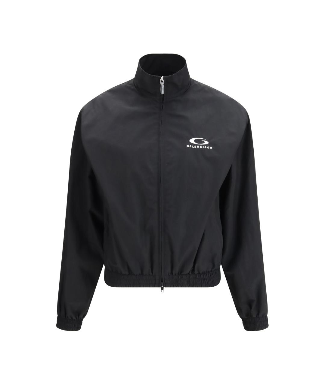 BALENCIAGA Черная хлопковая куртка, фото 1