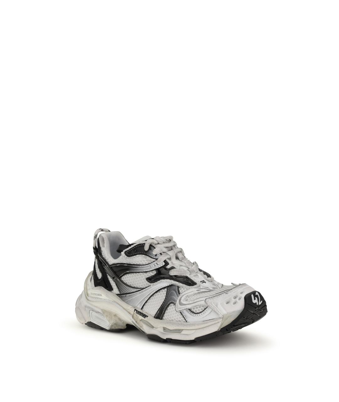 BALENCIAGA Мульти текстильные низкие кроссовки / кеды, фото 2