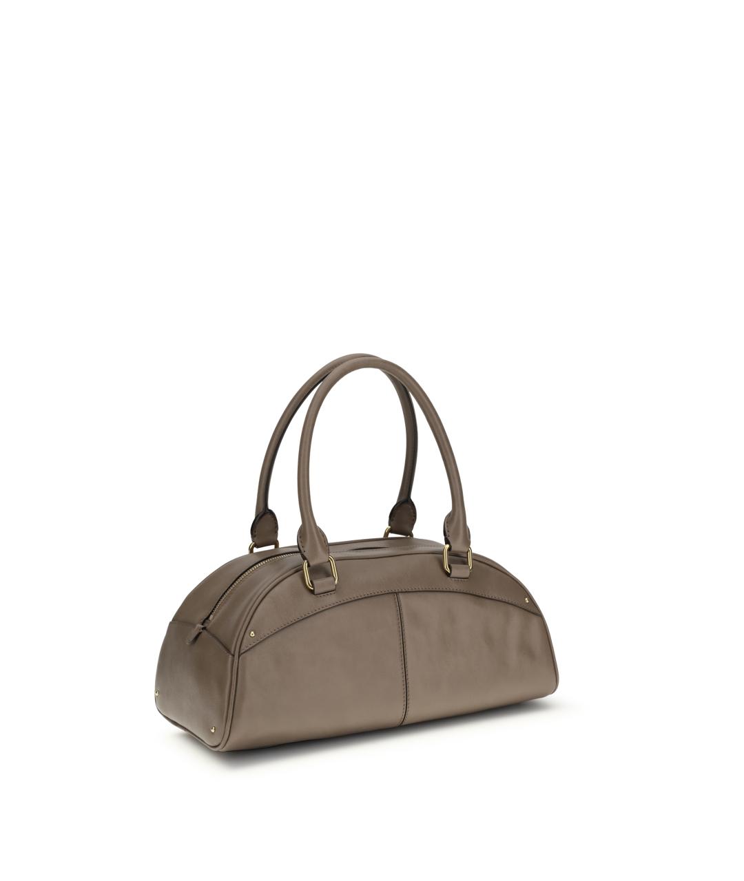 CHLOE Бежевая кожаная сумка тоут, фото 3