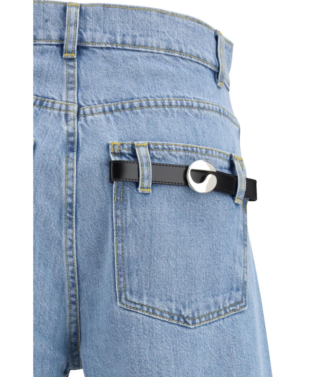 COPERNI Голубые хлопковые шорты, фото 3