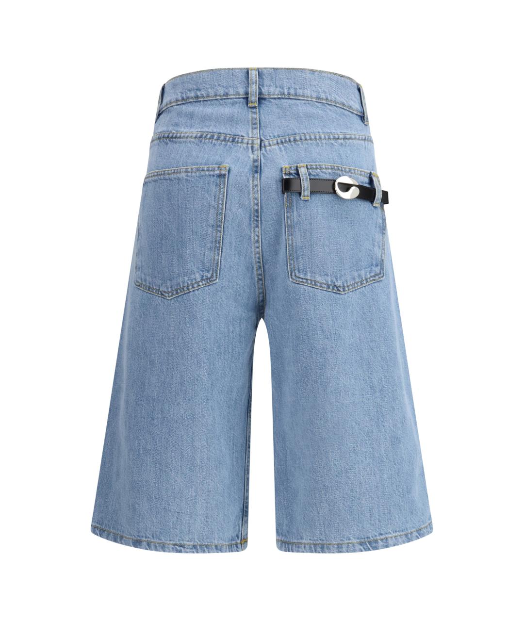 COPERNI Голубые хлопковые шорты, фото 2