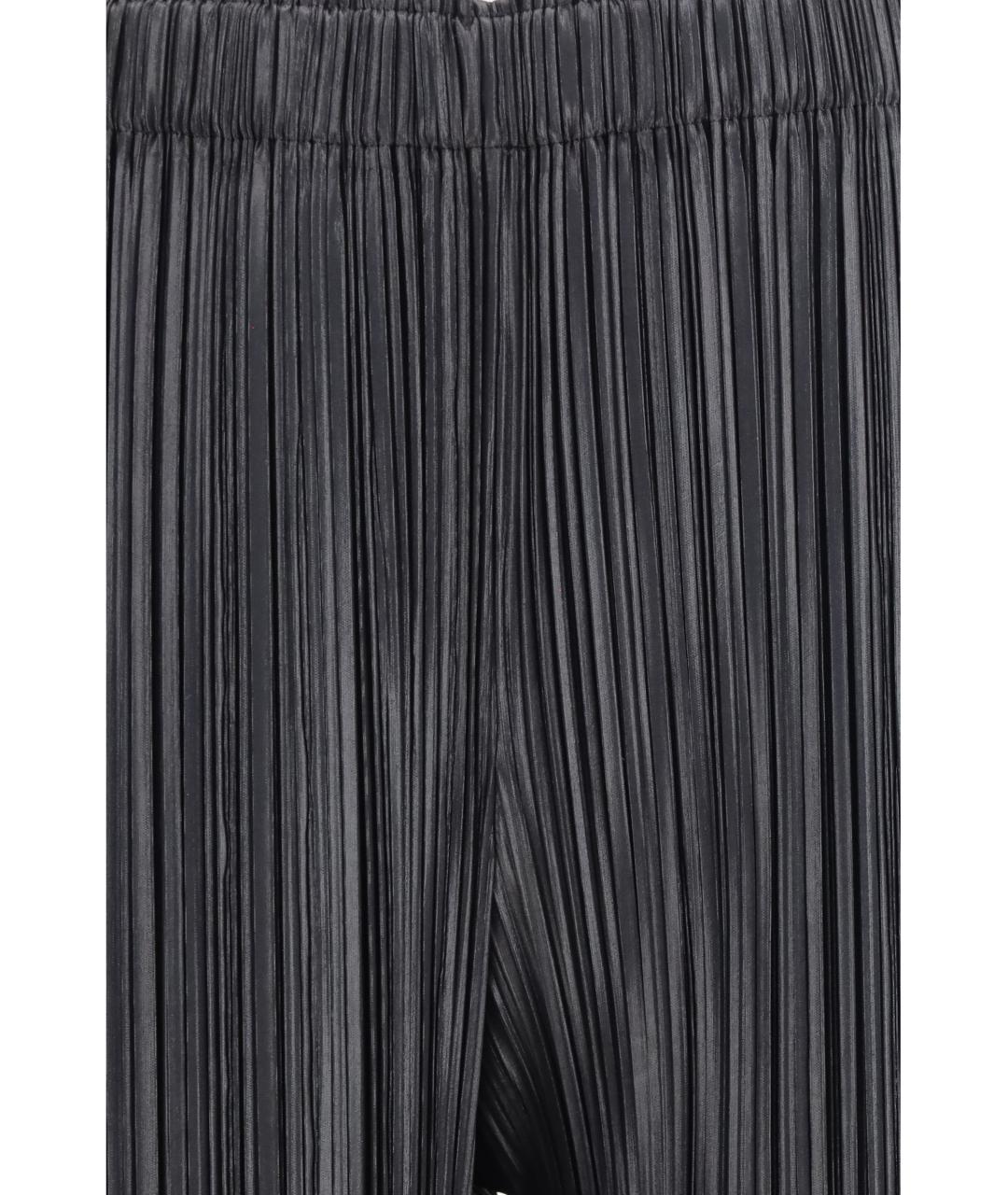 PHOEBE PHILO Черные прямые брюки, фото 3