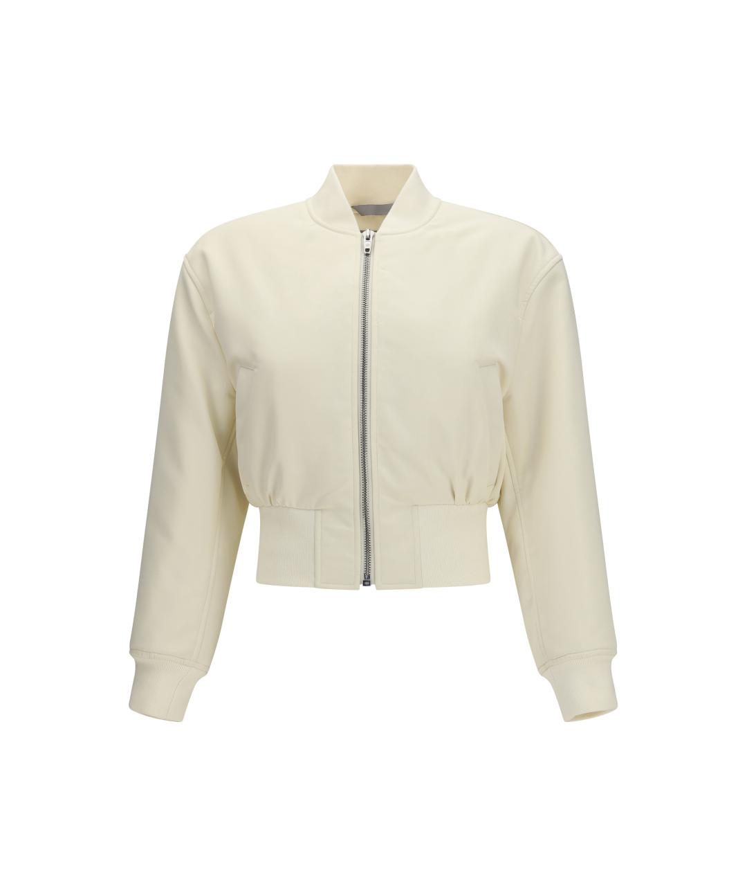 BALENCIAGA Белая полиэстеровая куртка, фото 1