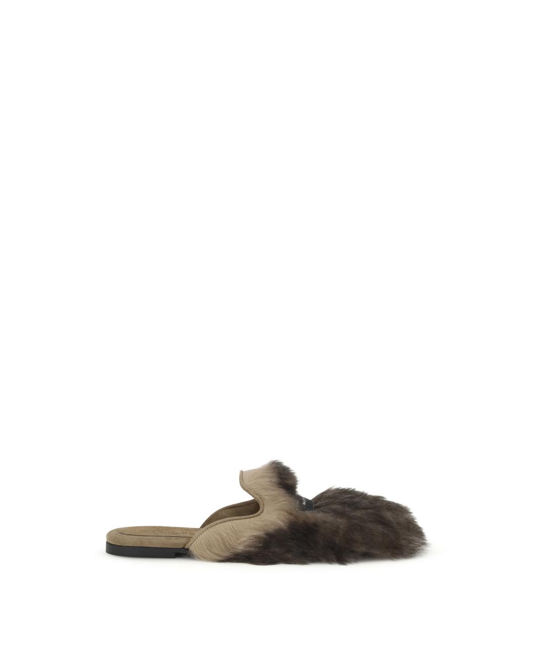 DOLCE&GABBANA Мульти кожаные мюли, фото 1