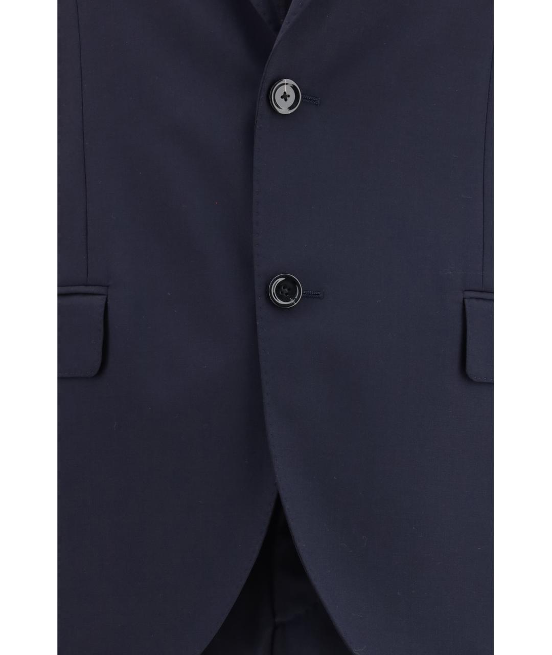 LARDINI Темно-синий классический костюм, фото 3