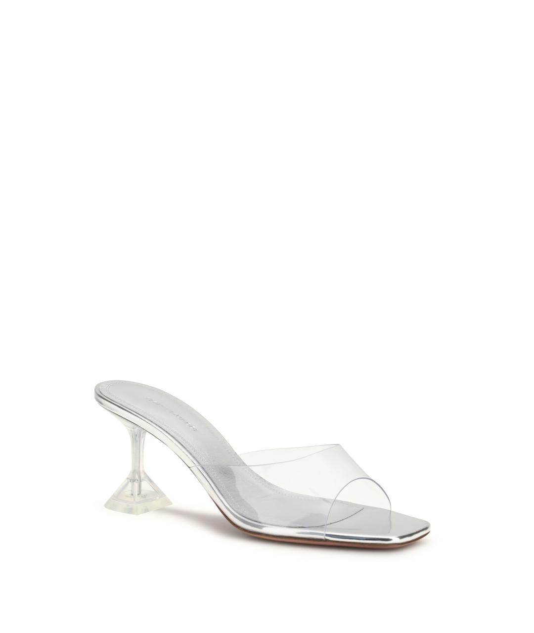 Amina Muaddi Мульти синтетические мюли, фото 2