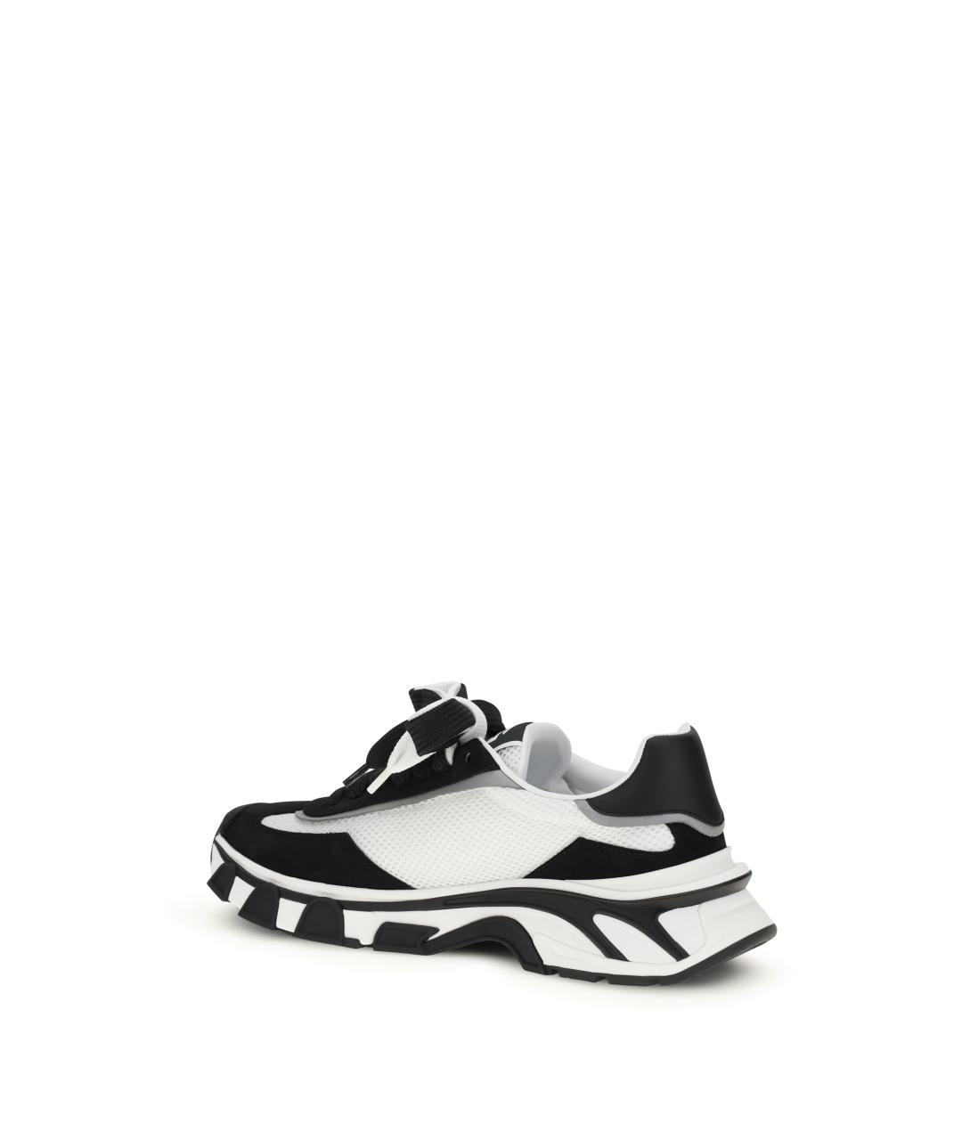 DOLCE&GABBANA Мульти текстильные низкие кроссовки / кеды, фото 3