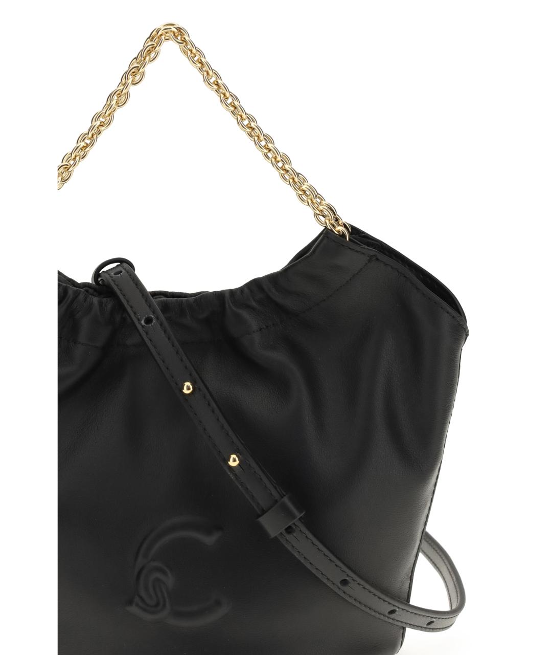 COCCINELLE Черная кожаная сумка через плечо, фото 4