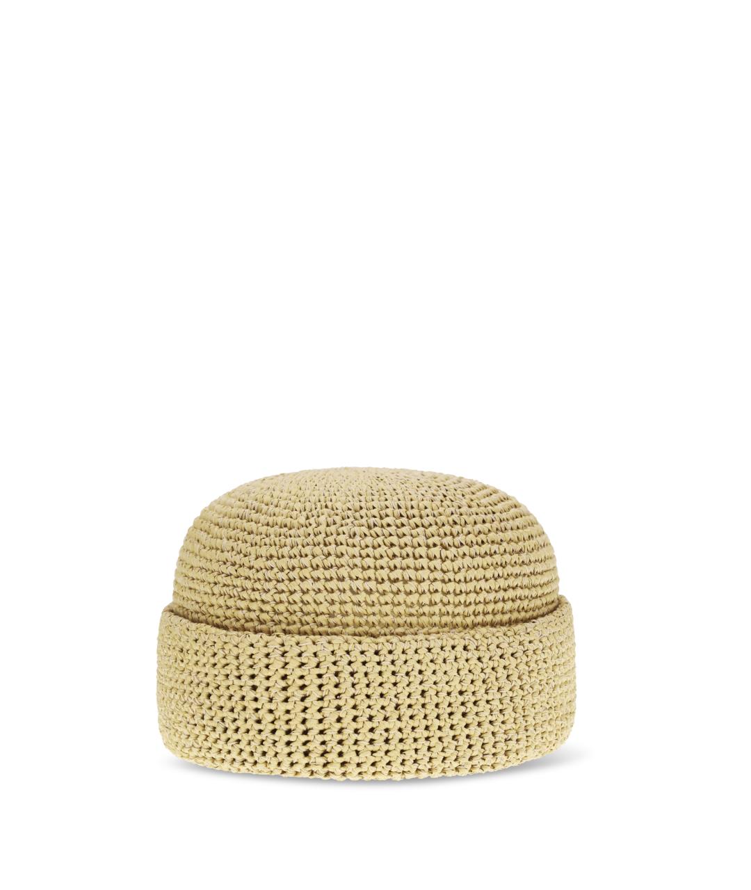 LORO PIANA Бежевая соломенная шляпа, фото 2