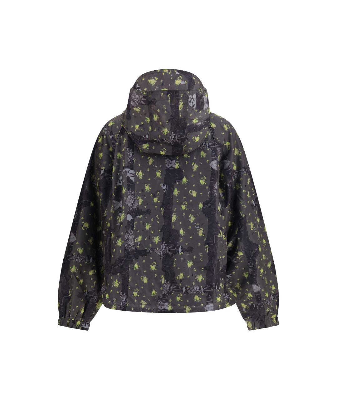 GANNI Антрацитовая полиамидовая куртка, фото 2