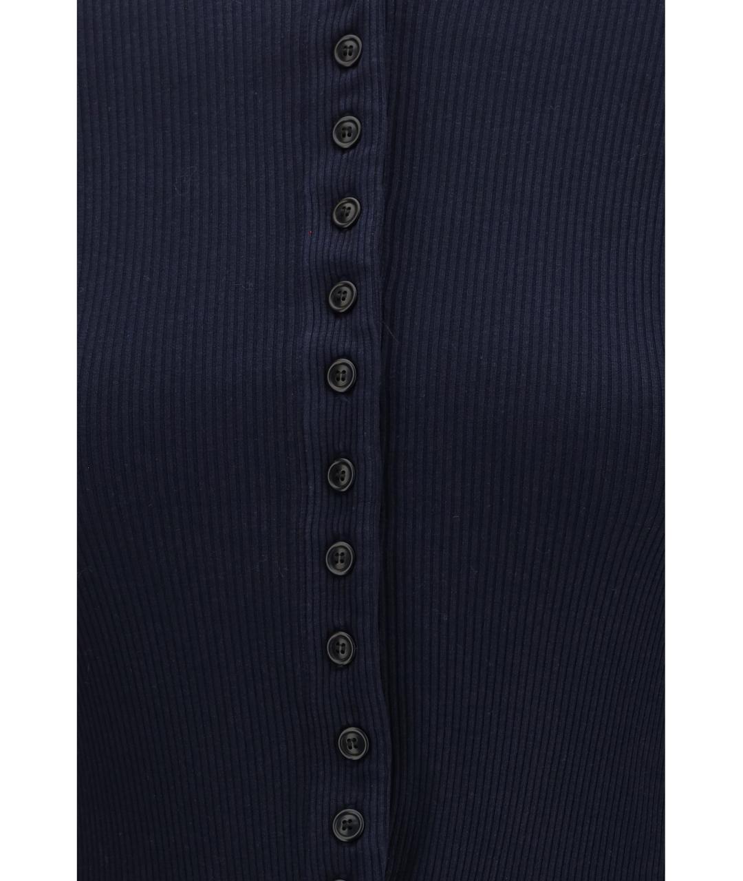 Citizien Of Humanity Темно-синий хлопковый кардиган, фото 3