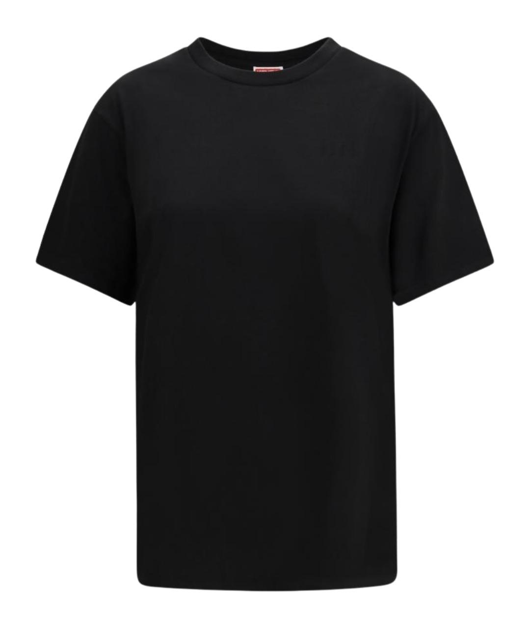 KENZO Черная хлопковая футболка, фото 1