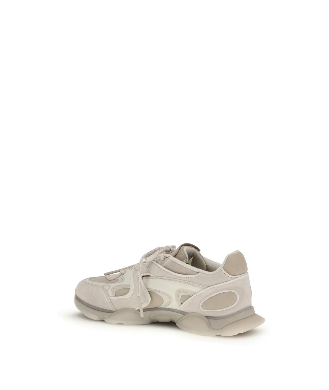 AXEL ARIGATO Бежевые замшевые низкие кроссовки / кеды, фото 3