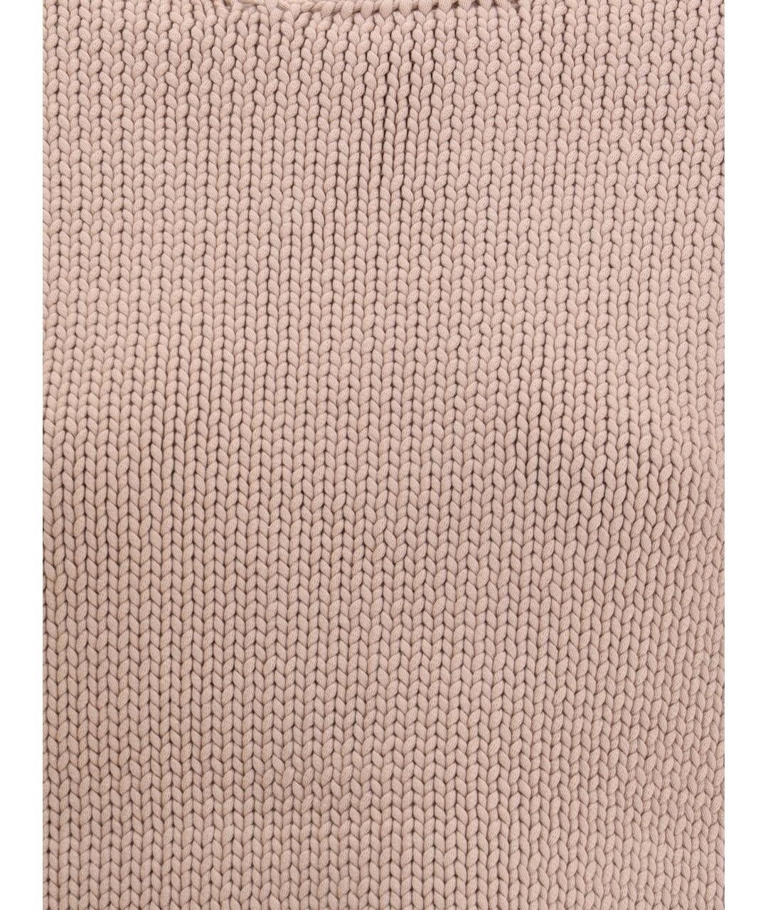 ALAIA Розовый хлопковый джемпер / свитер, фото 3