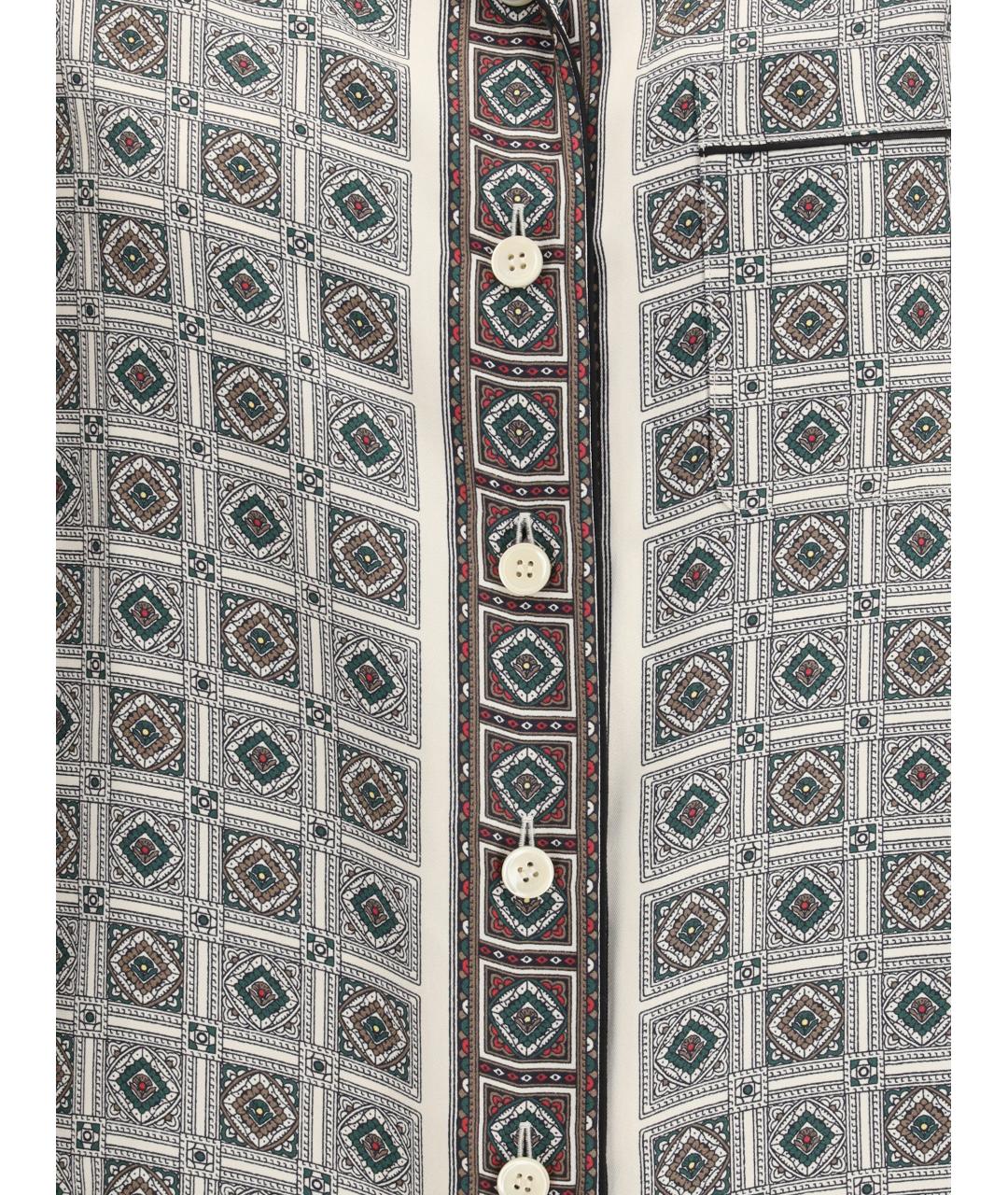 LORO PIANA Мульти шелковая рубашка, фото 3