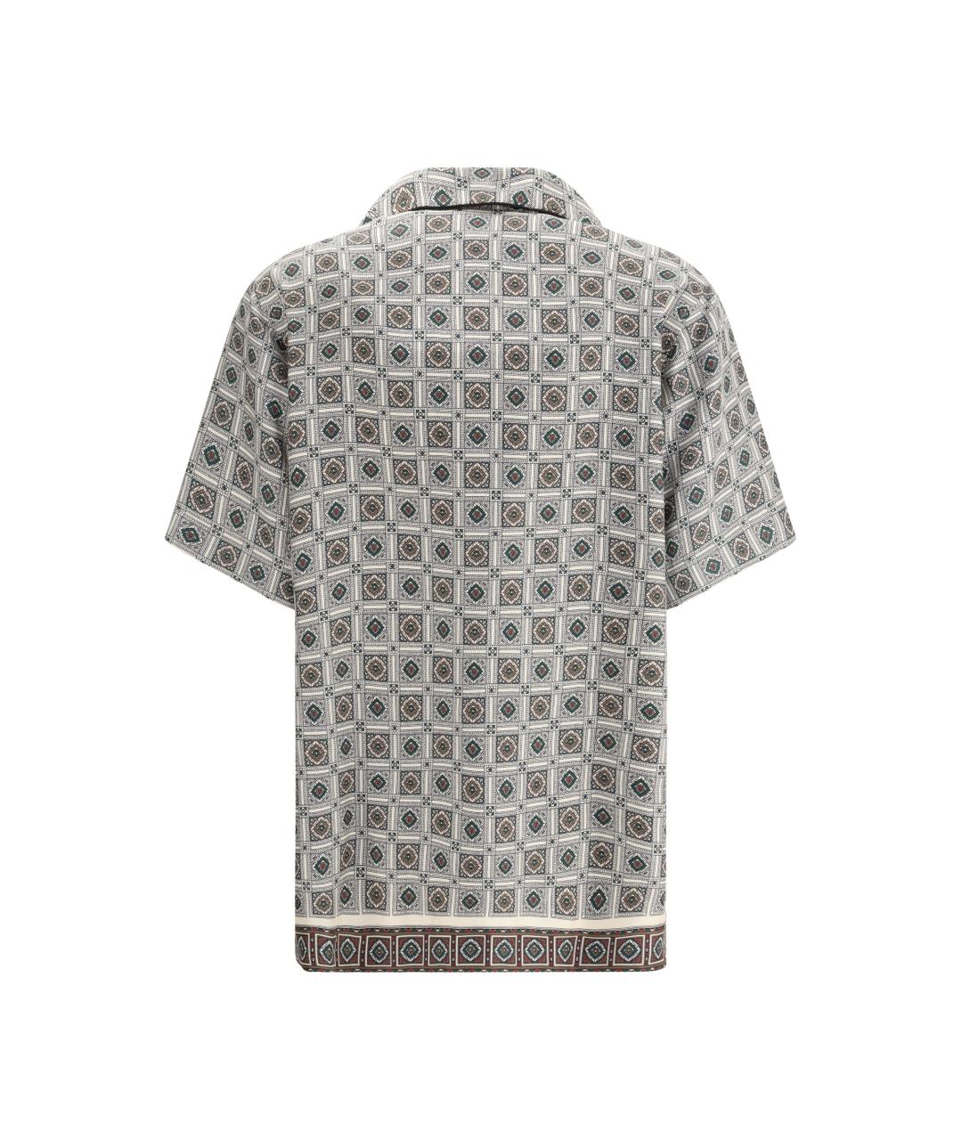 LORO PIANA Мульти шелковая рубашка, фото 2