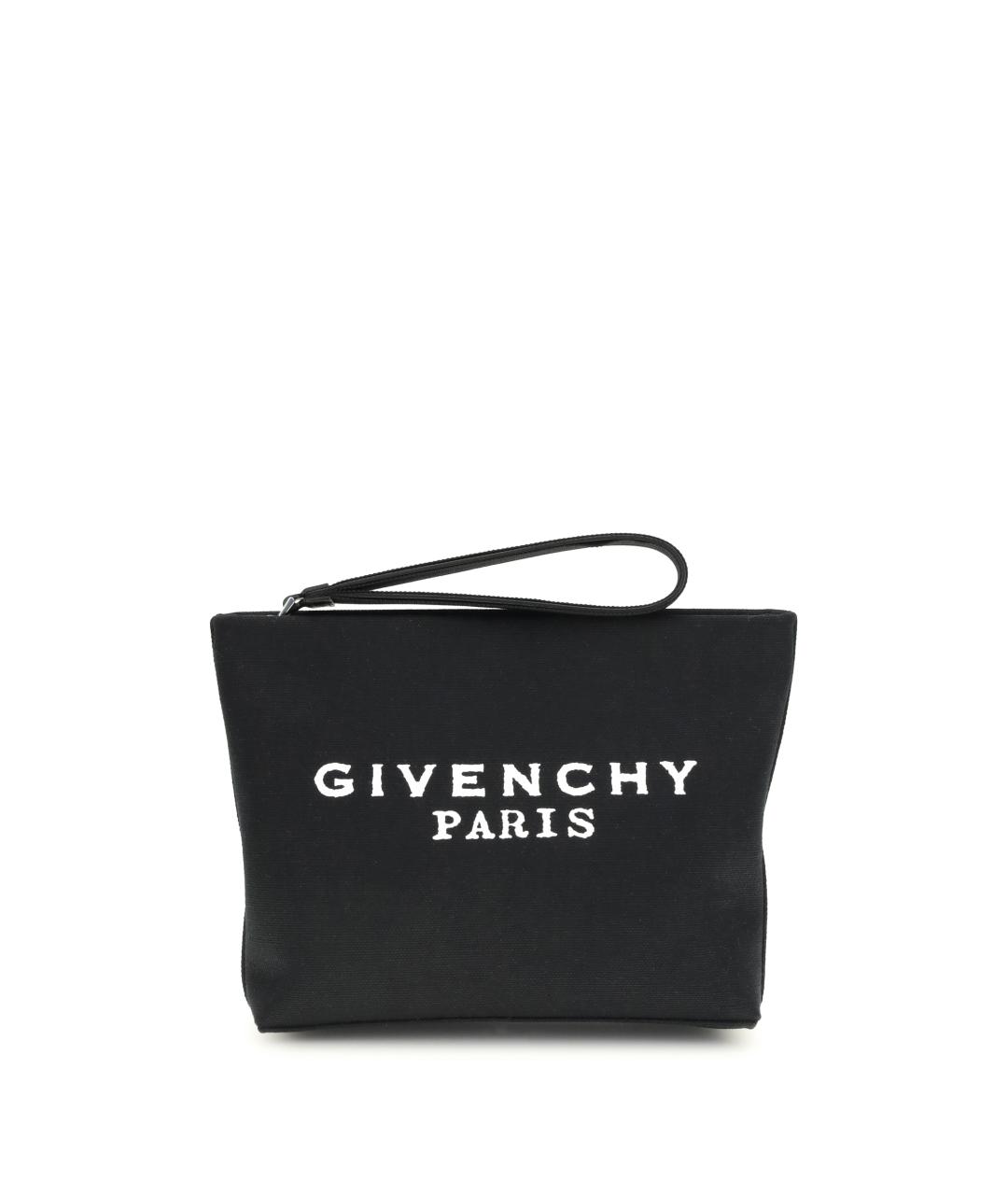GIVENCHY Черная хлопковая косметичка, фото 1