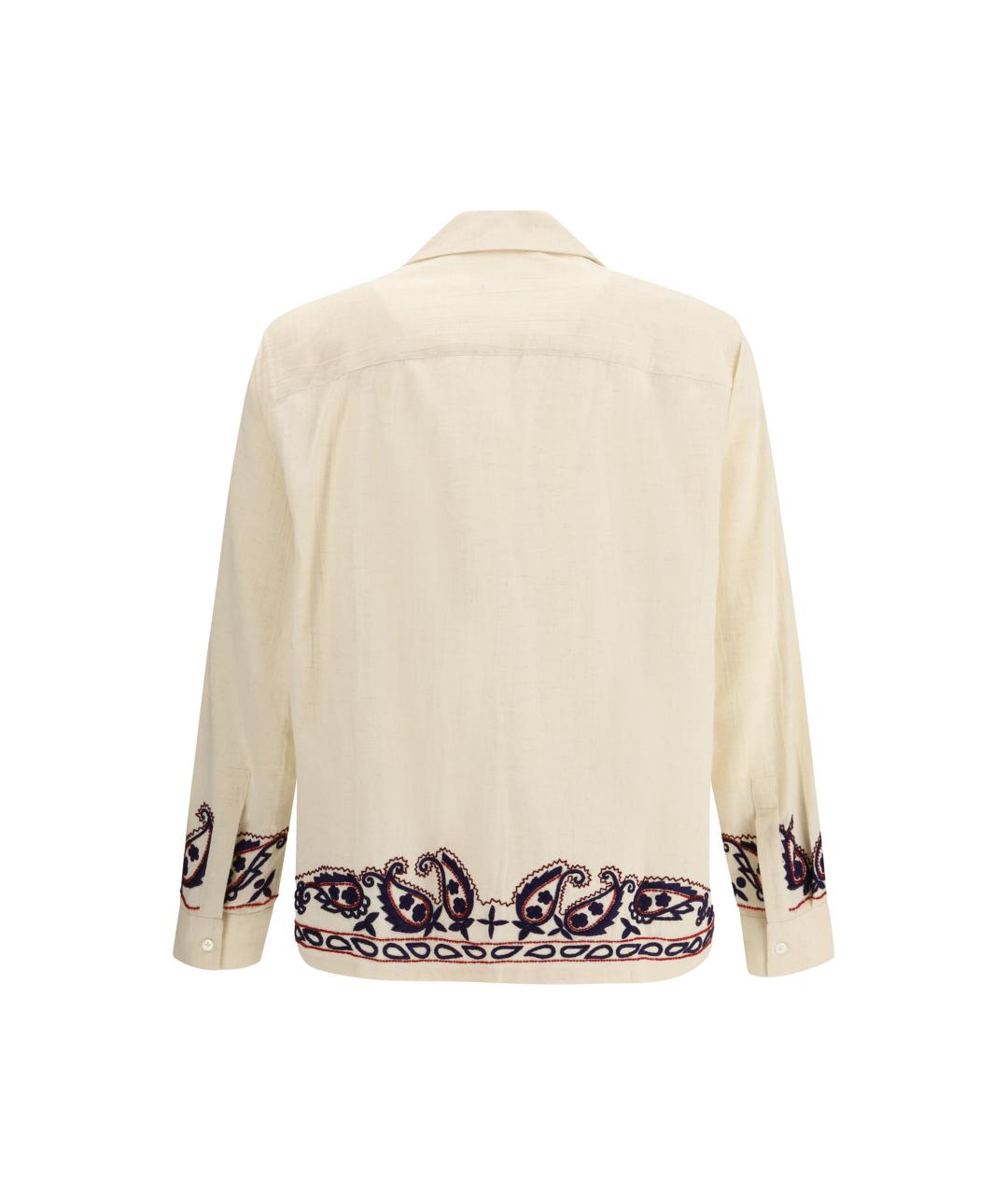 BAZISZT Мульти шелковая кэжуал рубашка, фото 2