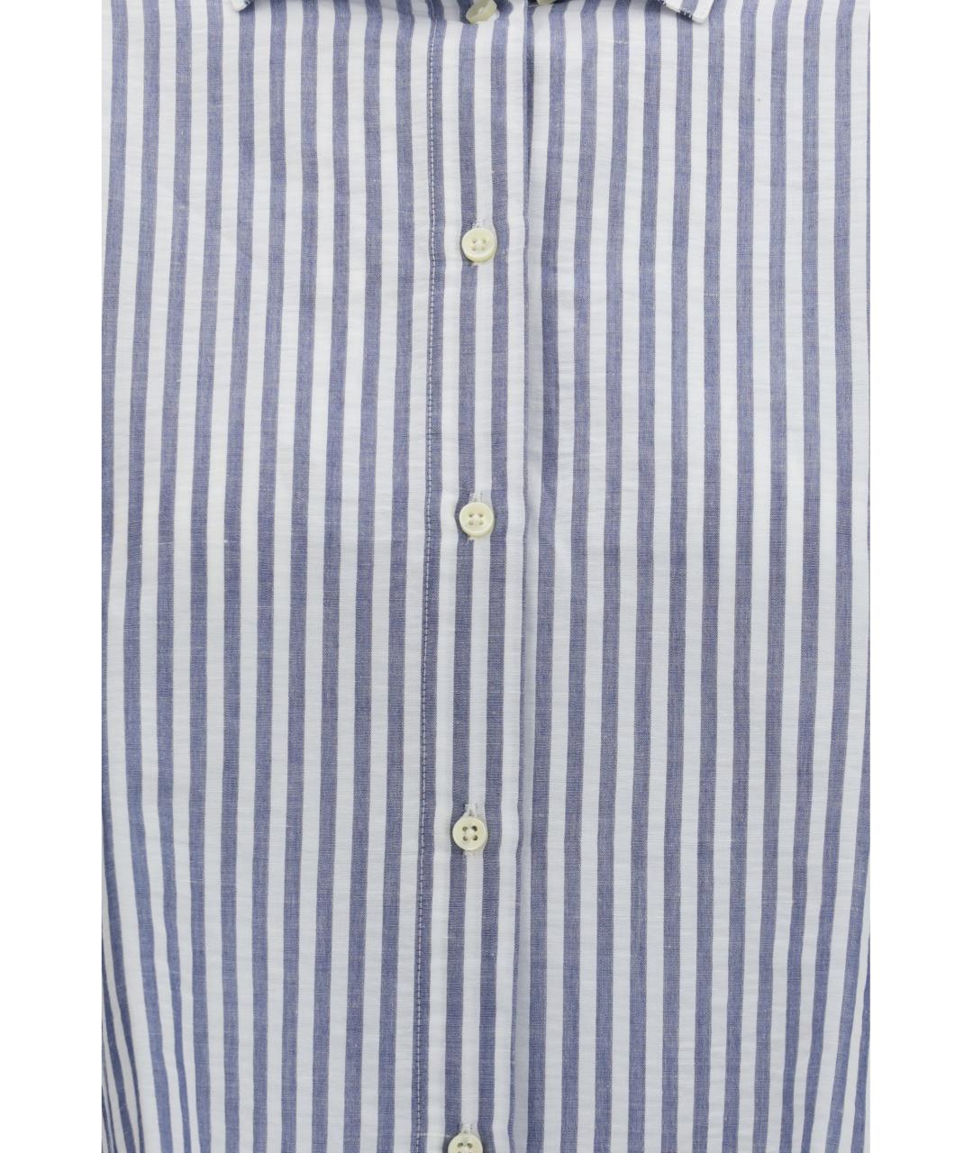 DEPERLU Голубая хлопковая рубашка, фото 3