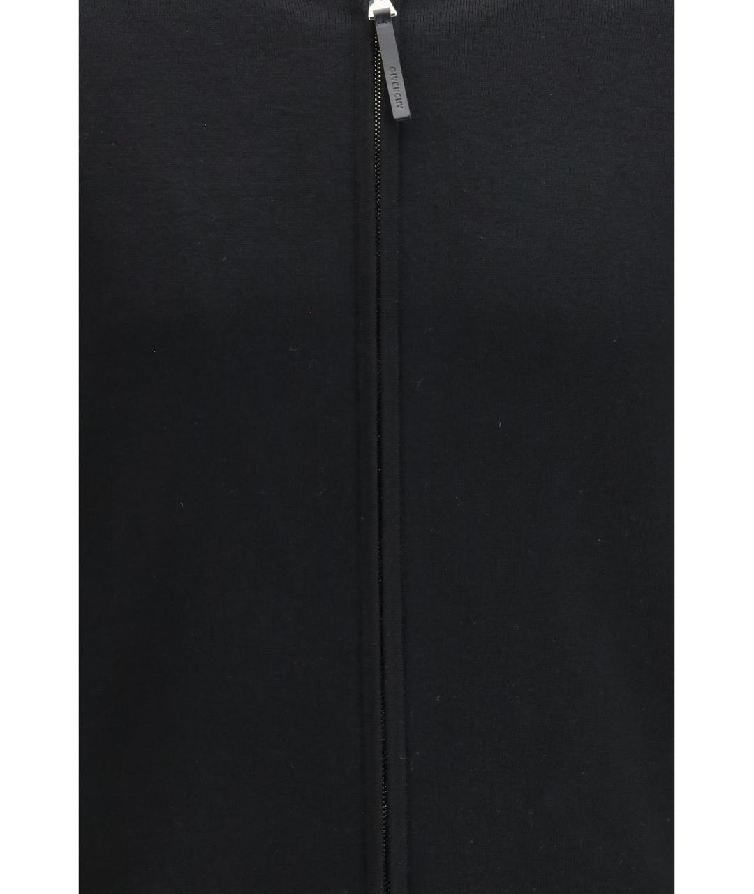 GIVENCHY Черный шерстяной кардиган, фото 3