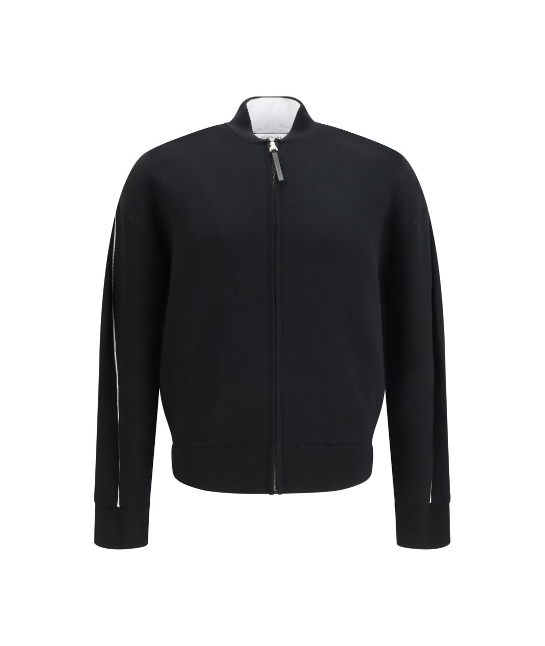 GIVENCHY Черный шерстяной кардиган, фото 1