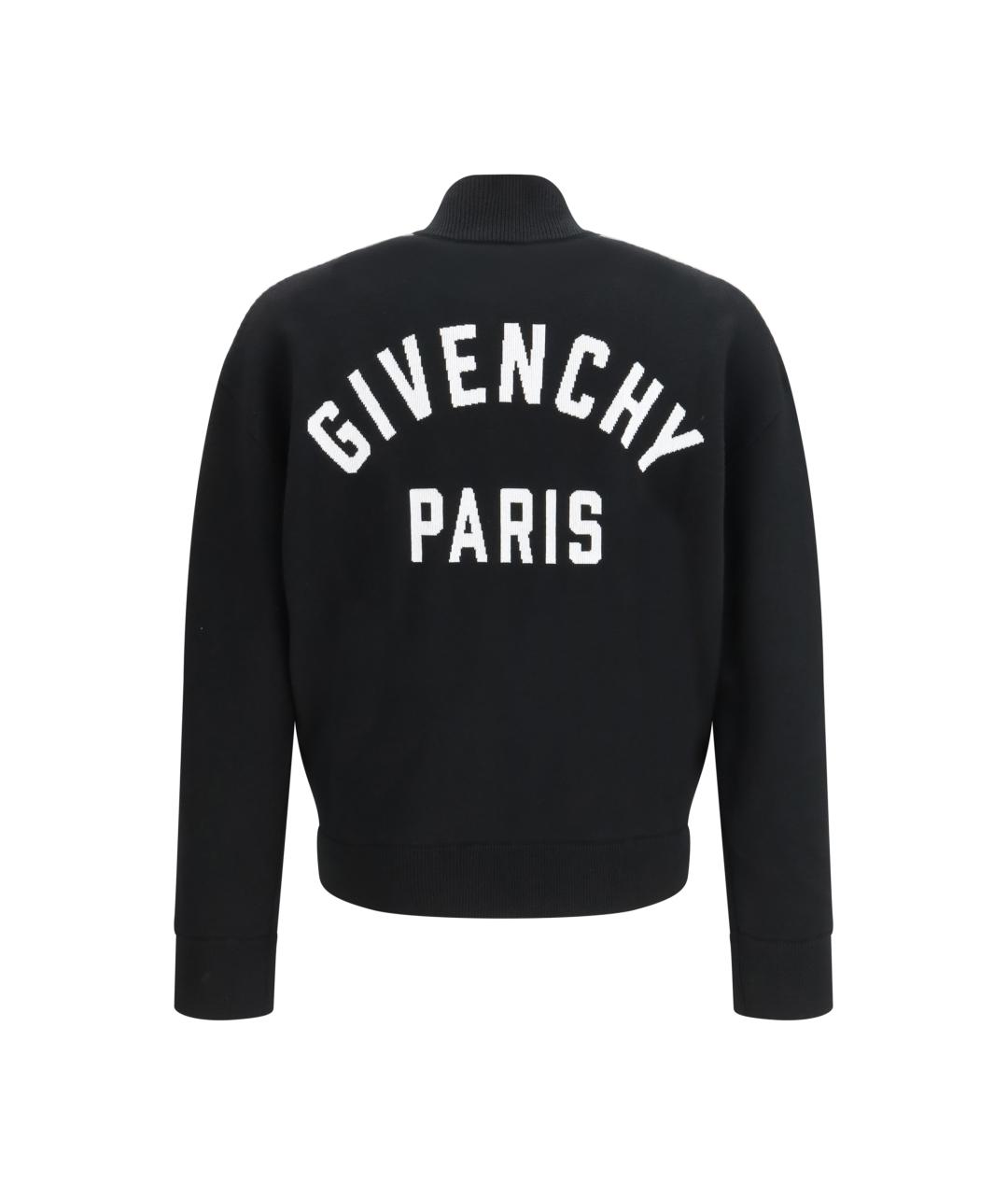 GIVENCHY Черный шерстяной кардиган, фото 2