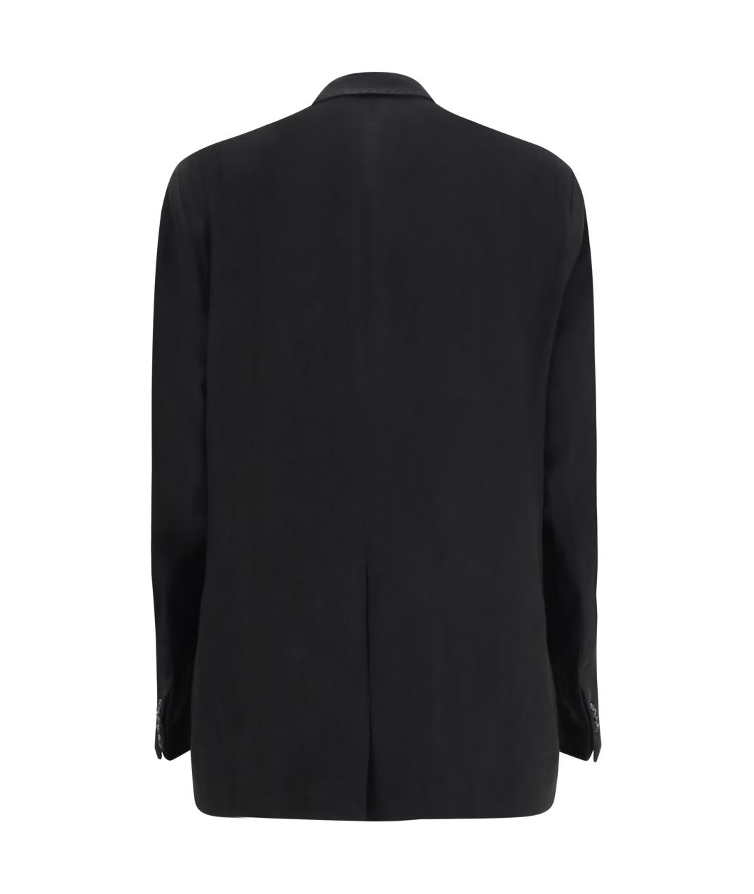 GCDS Черный вискозный жакет/пиджак, фото 2