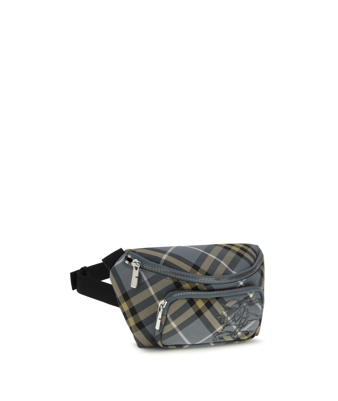BURBERRY Мульти синтетическая поясная сумка, фото 2