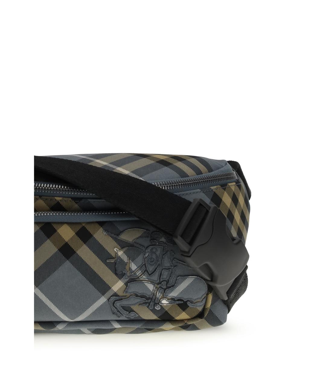 BURBERRY Мульти синтетическая поясная сумка, фото 4