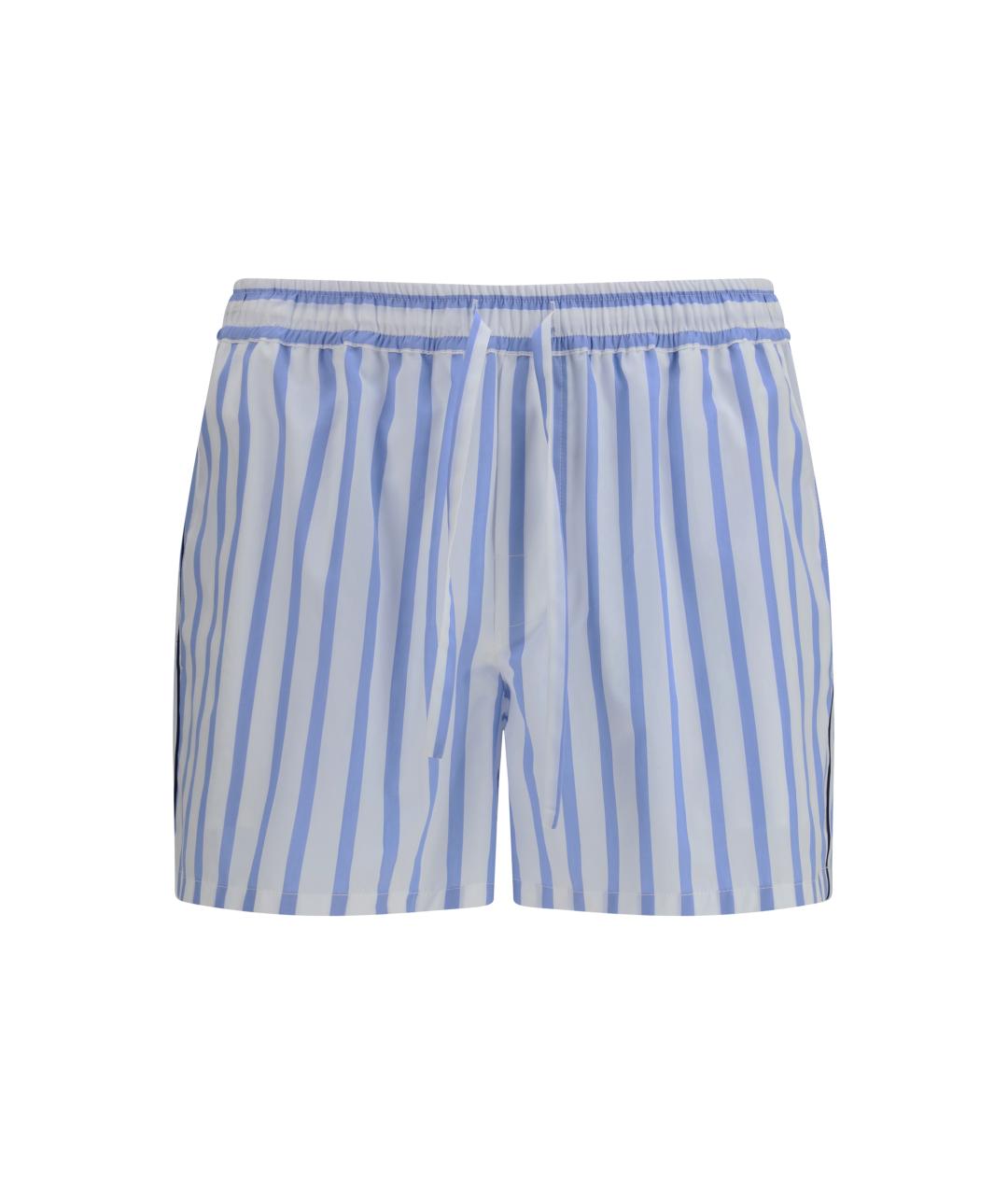 DOLCE&GABBANA Голубые хлопковые шорты, фото 1