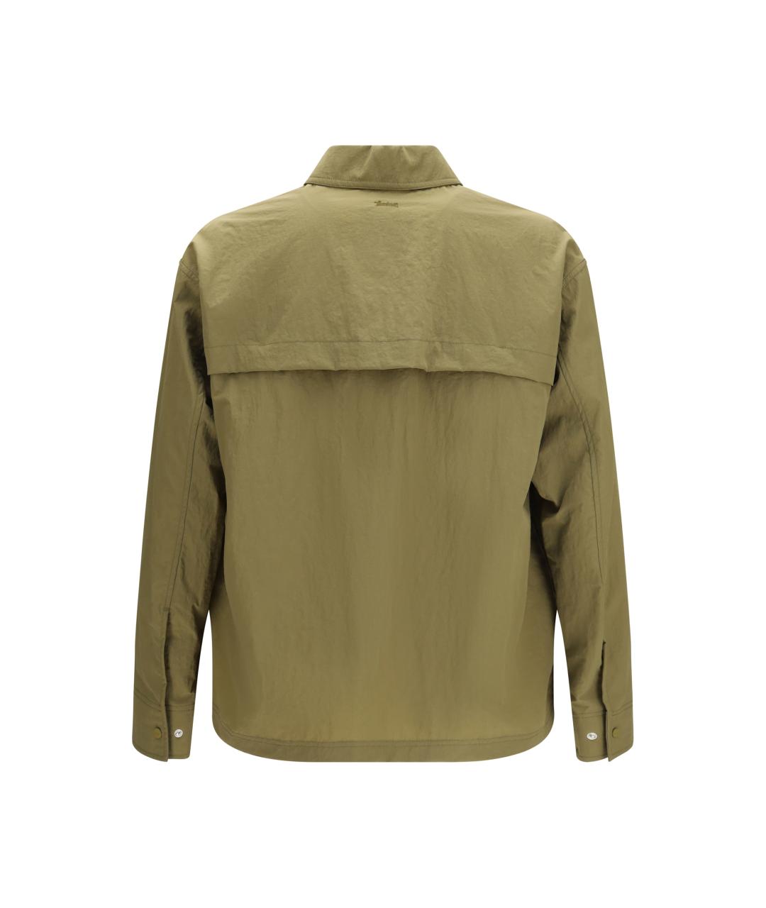 LAMINAR Хаки полиамидовая куртка, фото 2