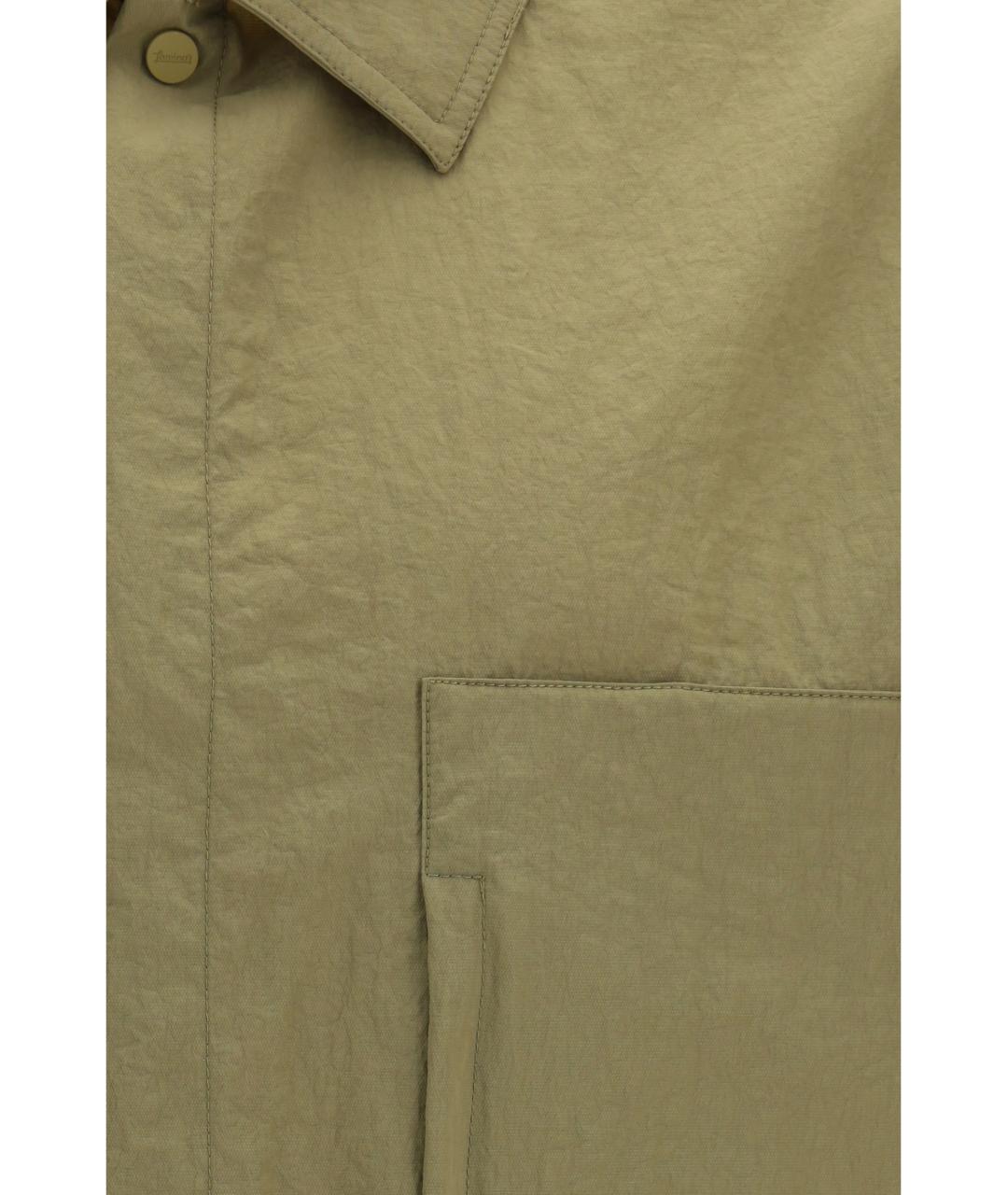 LAMINAR Хаки полиамидовая куртка, фото 3