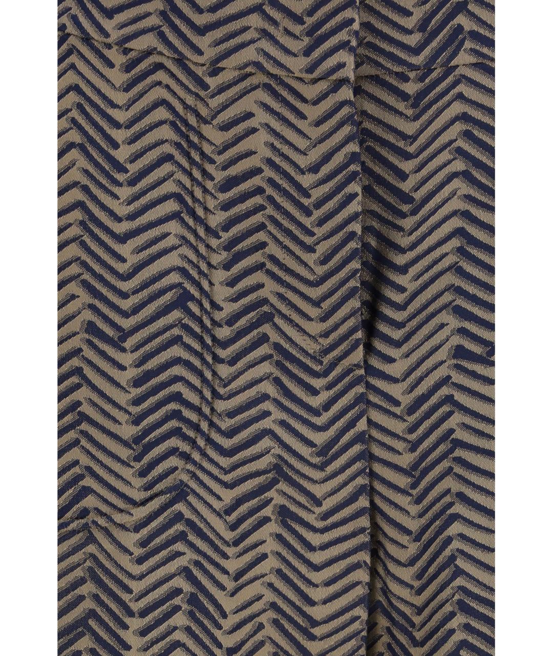 GIORGIO ARMANI Мульти вискозные прямые брюки, фото 3