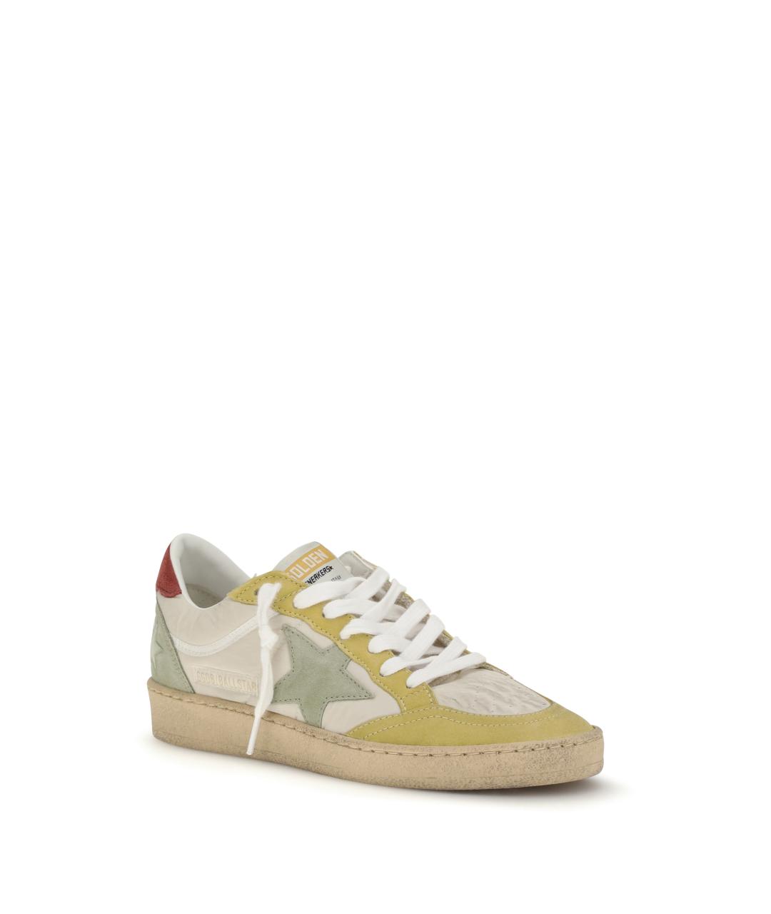 GOLDEN GOOSE DELUXE BRAND Мульти кожаные кеды, фото 2