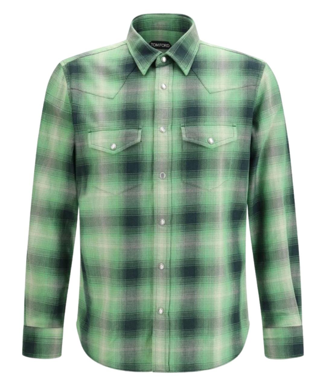 TOM FORD Мульти хлопковая кэжуал рубашка, фото 1