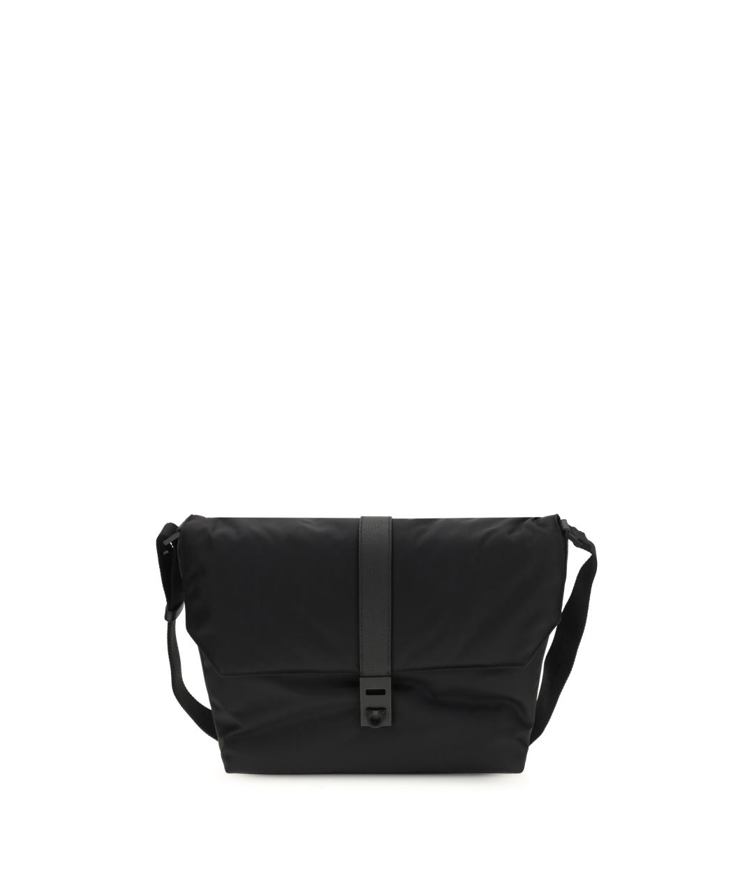 FERRAGAMO Черная тканевая сумка на плечо, фото 1