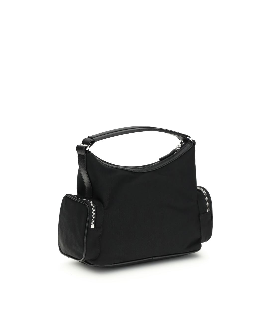 STELLA MCCARTNEY Черная тканевая сумка через плечо, фото 3