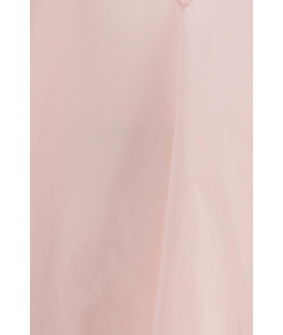 JACQUEMUS Розовое полиэстеровое коктейльное платье, фото 3