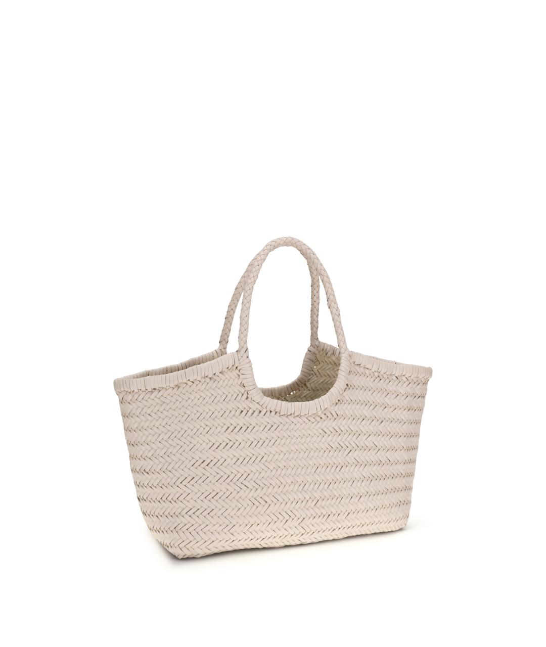 Dragon Diffusion Бежевая кожаная сумка тоут, фото 2