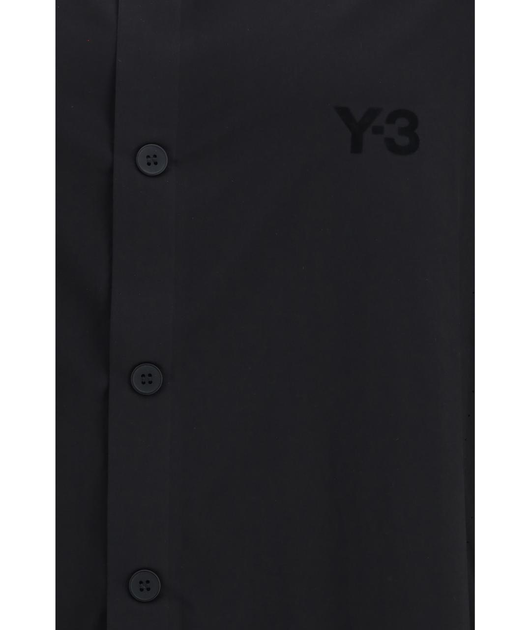 Y-3 Черная кэжуал рубашка, фото 3