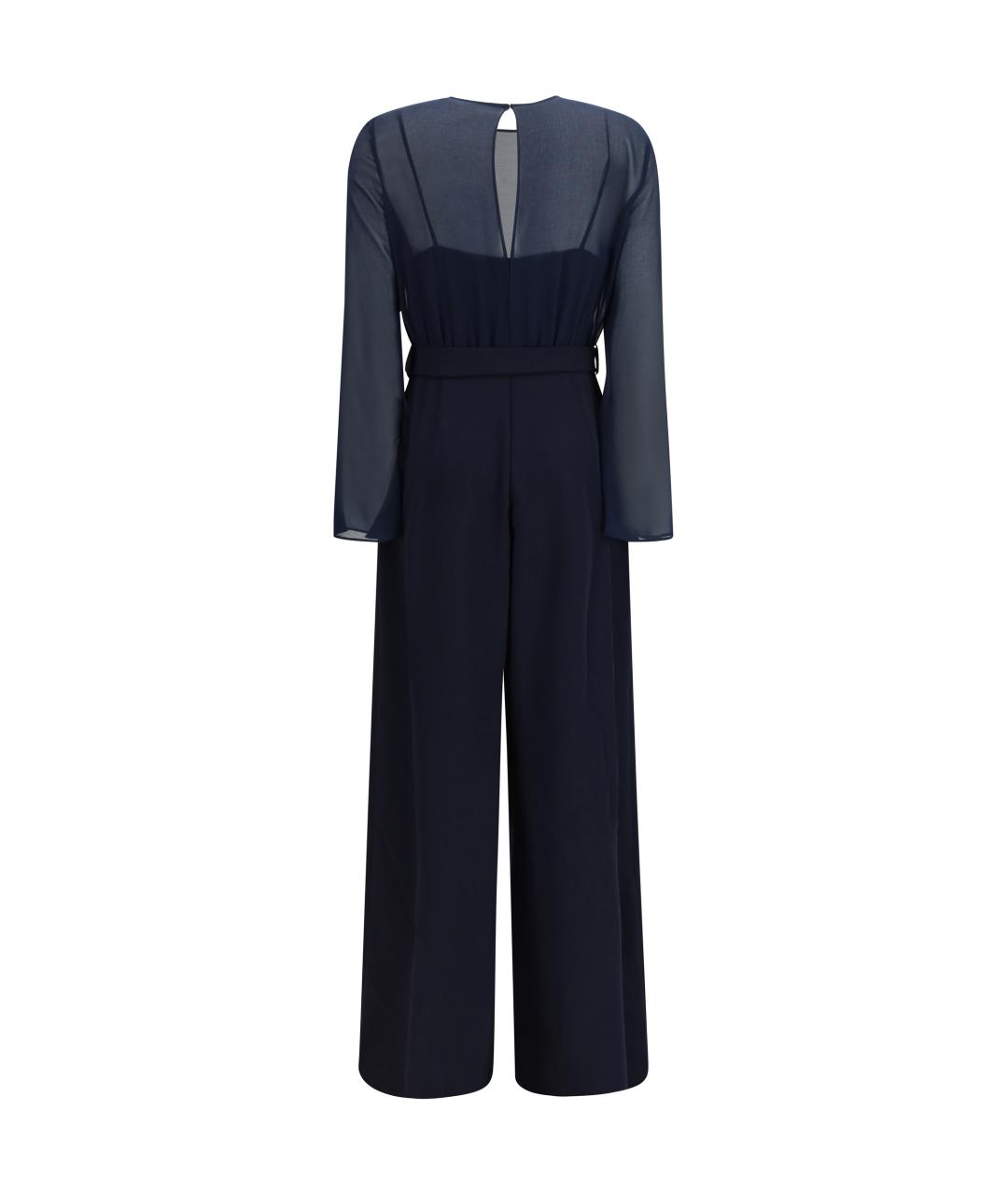 P.A.R.O.S.H. Темно-синий полиэстеровый комбинезон, фото 2