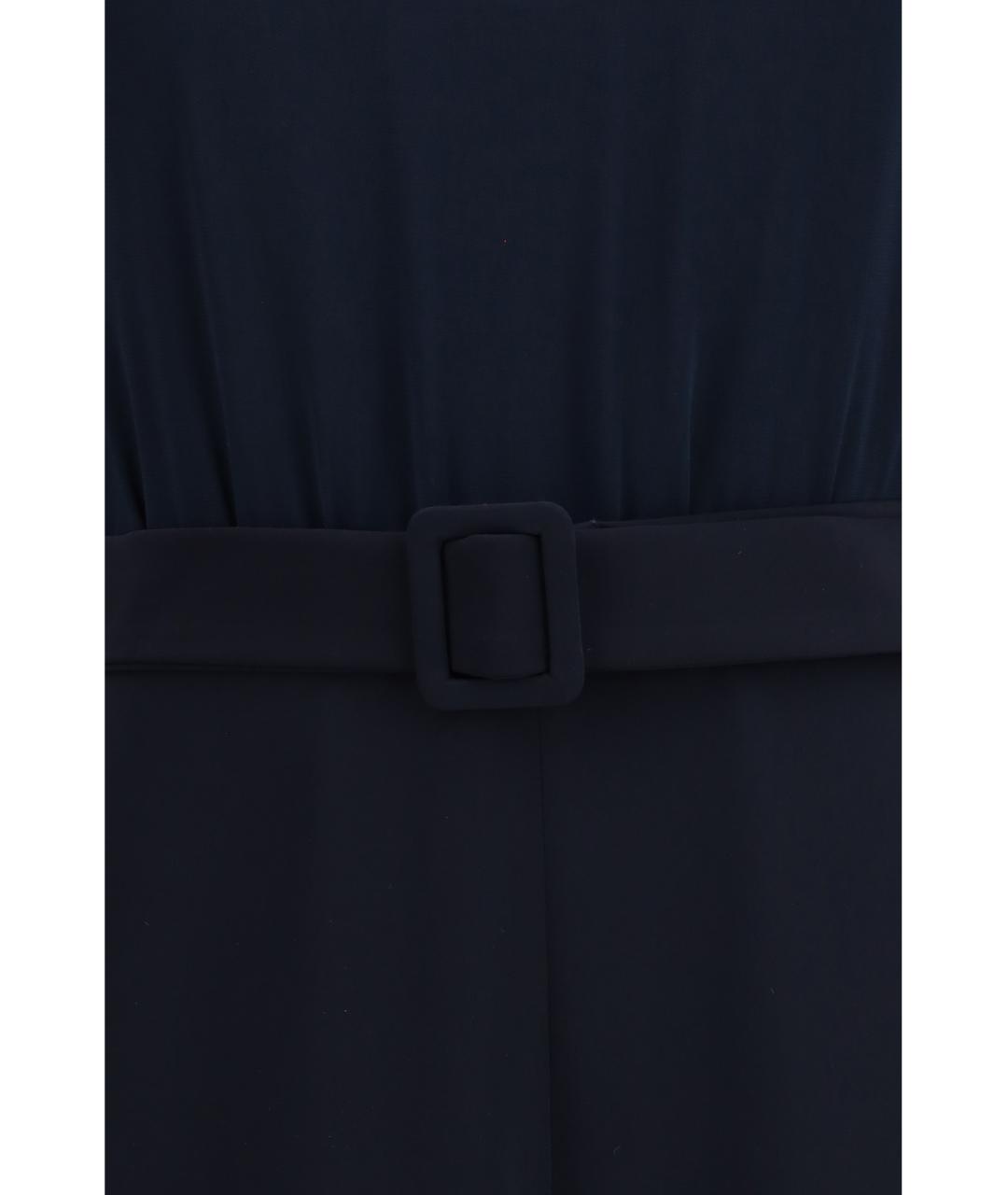 P.A.R.O.S.H. Темно-синий полиэстеровый комбинезон, фото 3