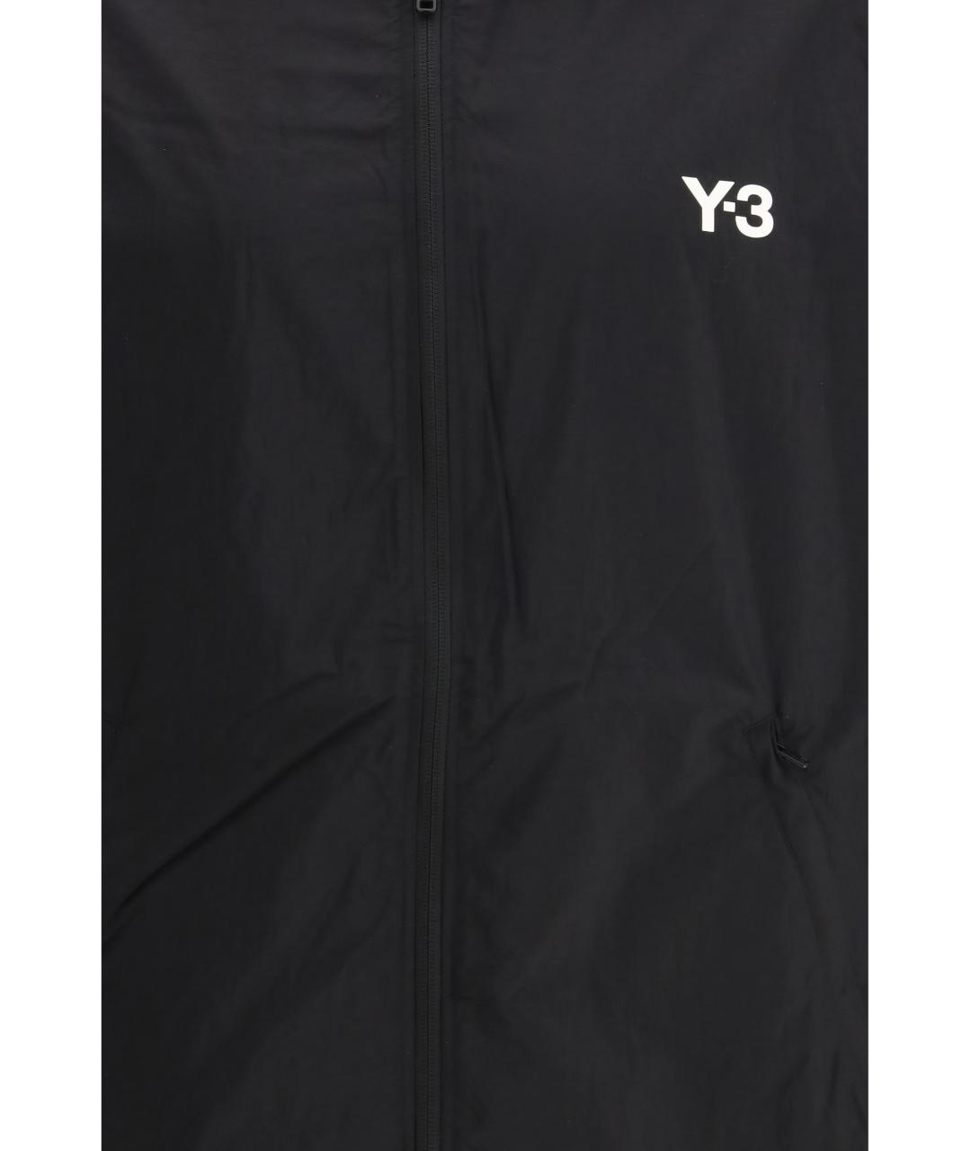 Y-3 Черная полиамидовая куртка, фото 3