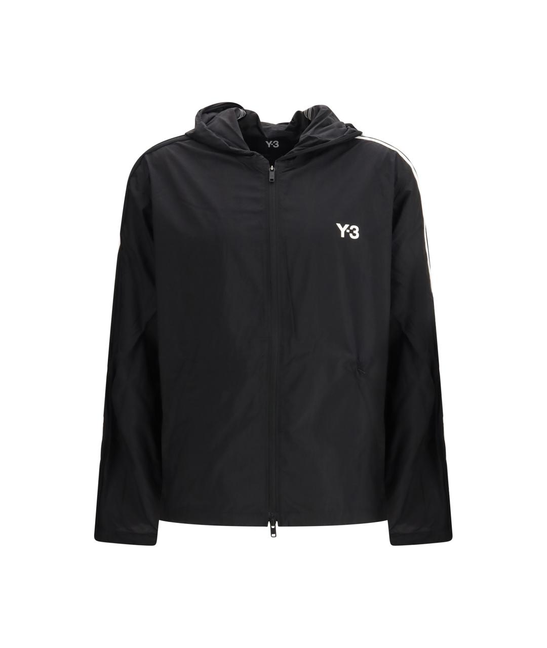 Y-3 Черная полиамидовая куртка, фото 1
