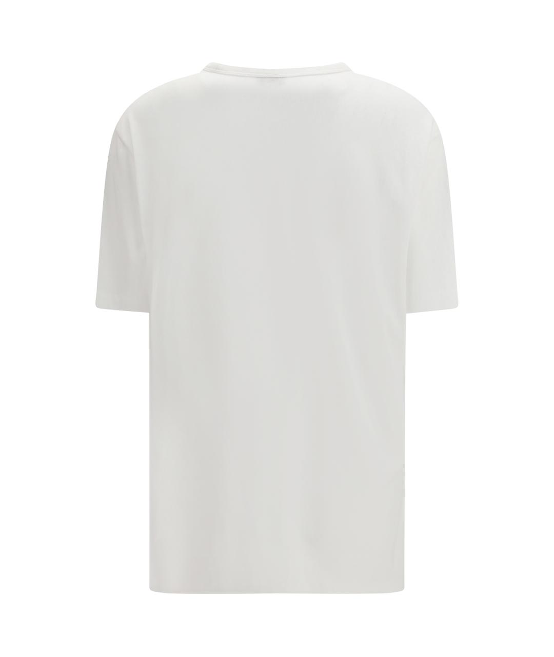 KENZO Белая хлопковая футболка, фото 2