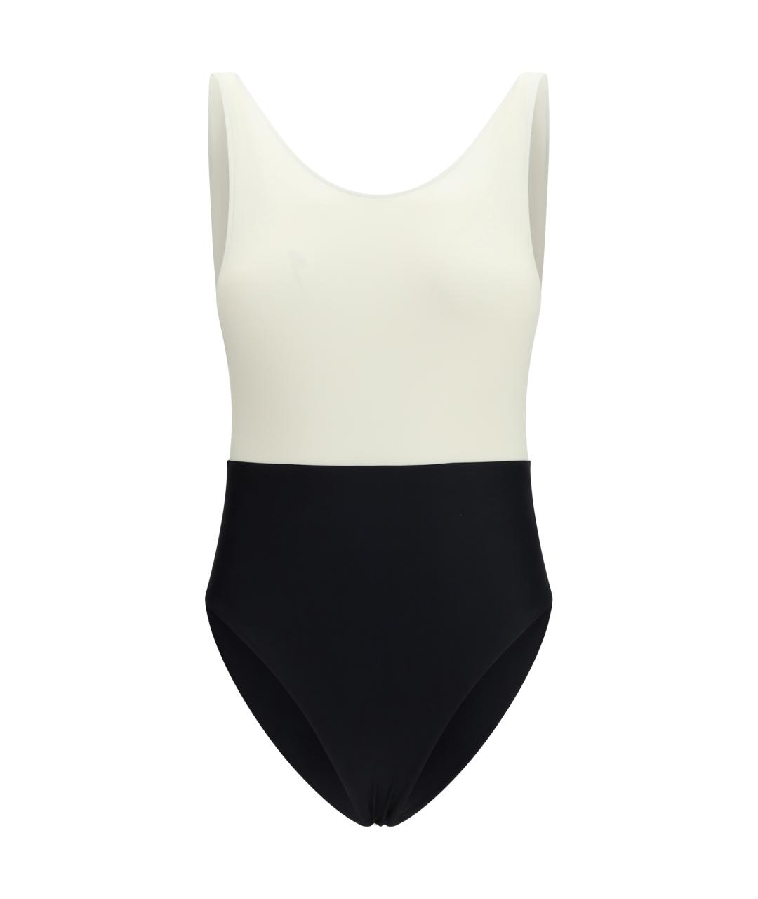 Ami Paris Белый полиамидовый купальник, фото 1